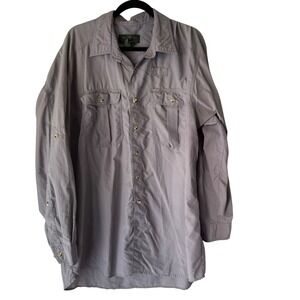 ORVIS Mens Long Sleeve Button Up Shirt Outdoor‎ Adventure XL Fishing Hiking